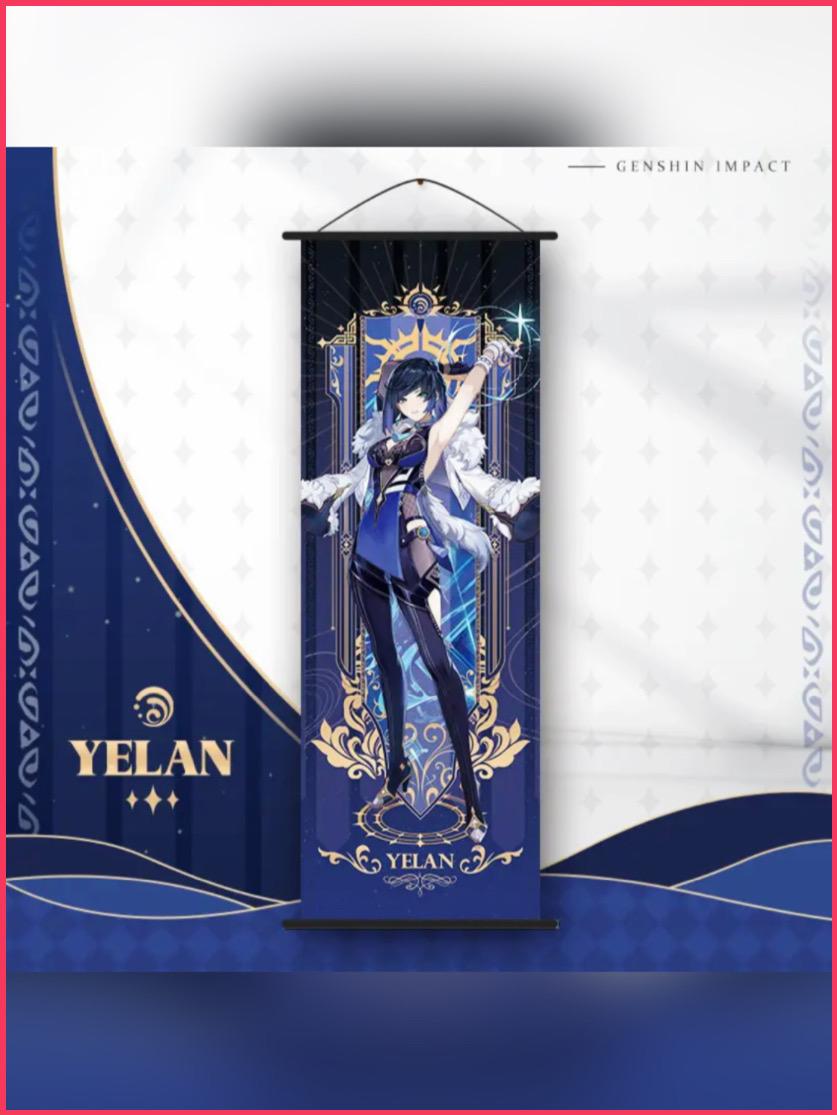 Genshin Impact - Yelan Wallscroll