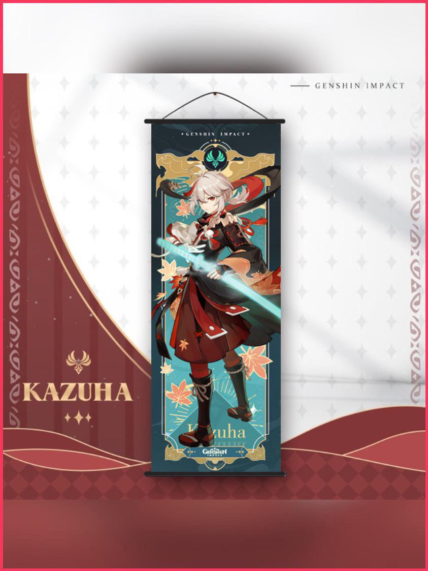 Genshin Impact - Kazuha Wallscroll