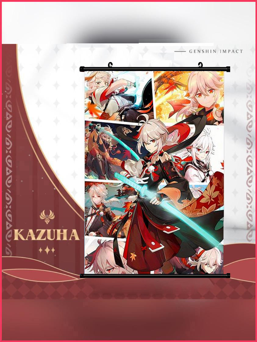 Genshin Impact - Kazuha Wallscroll