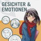 Manga-Zeichenstudio: Gesichter und Emotionen