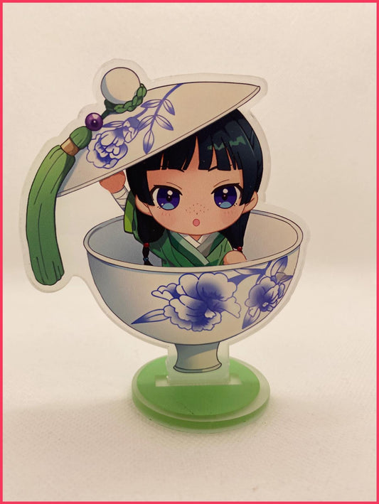 Die Tagebücher der Apothekerin Acryl-Stand - Maomao Chibi Teacup