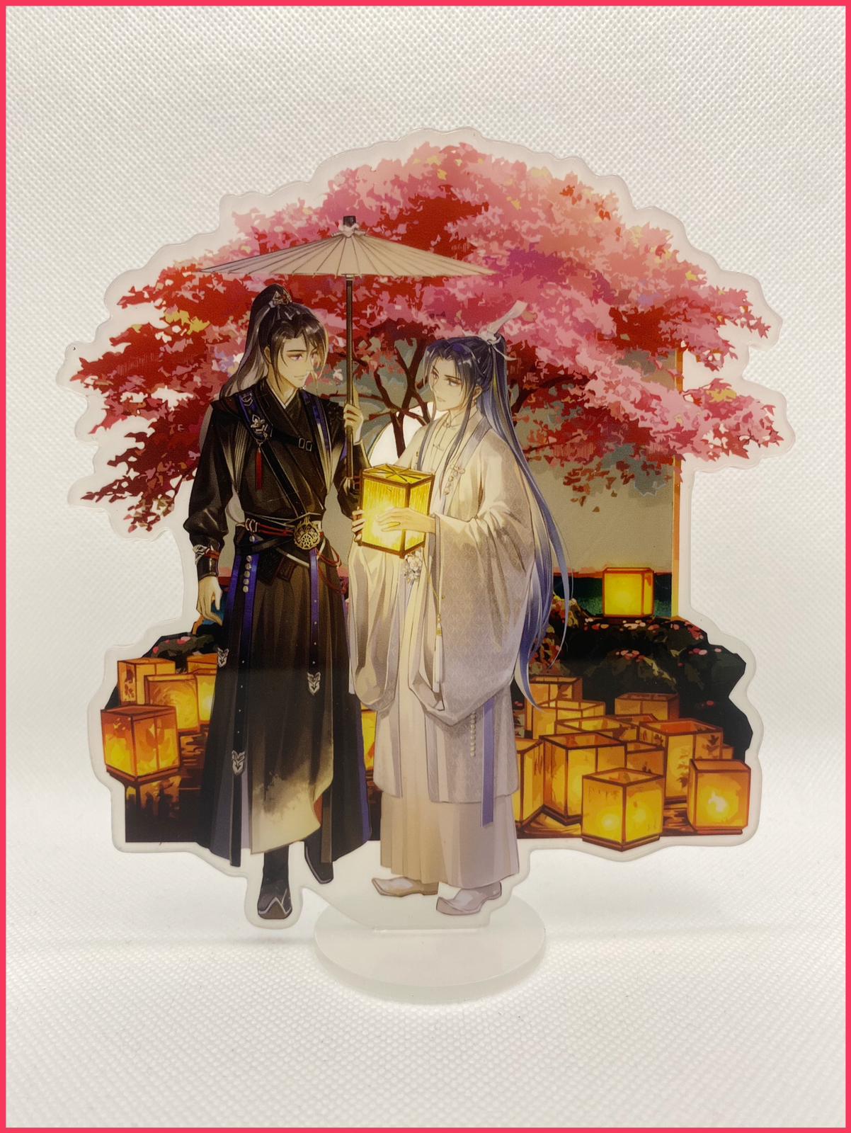 The Husky and His White Cat Shizun Acryl Stand - Sakura Tree