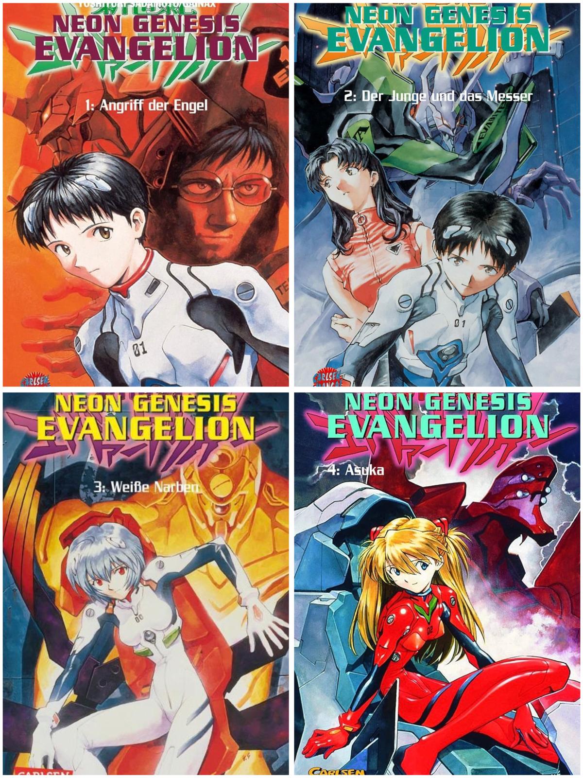 Neon Genesis Evangelion 1-4