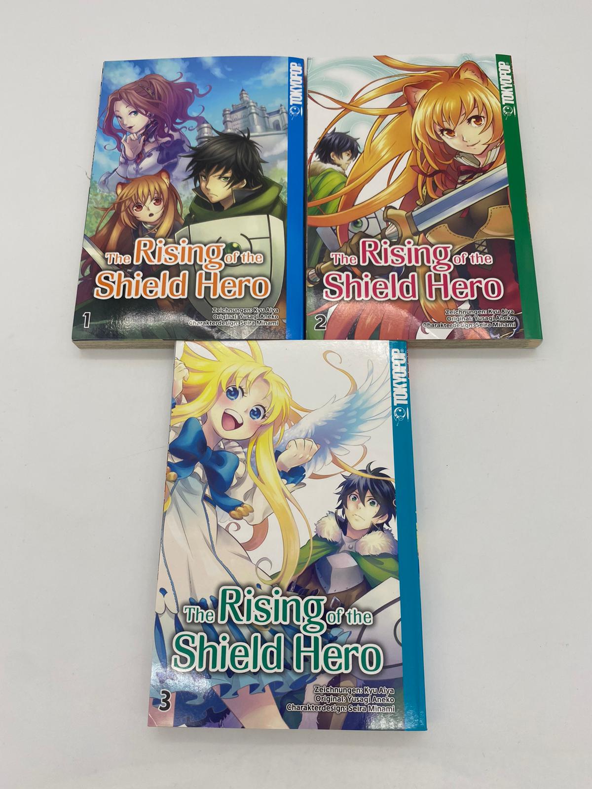 The Rising of the Shield Hero 1-3