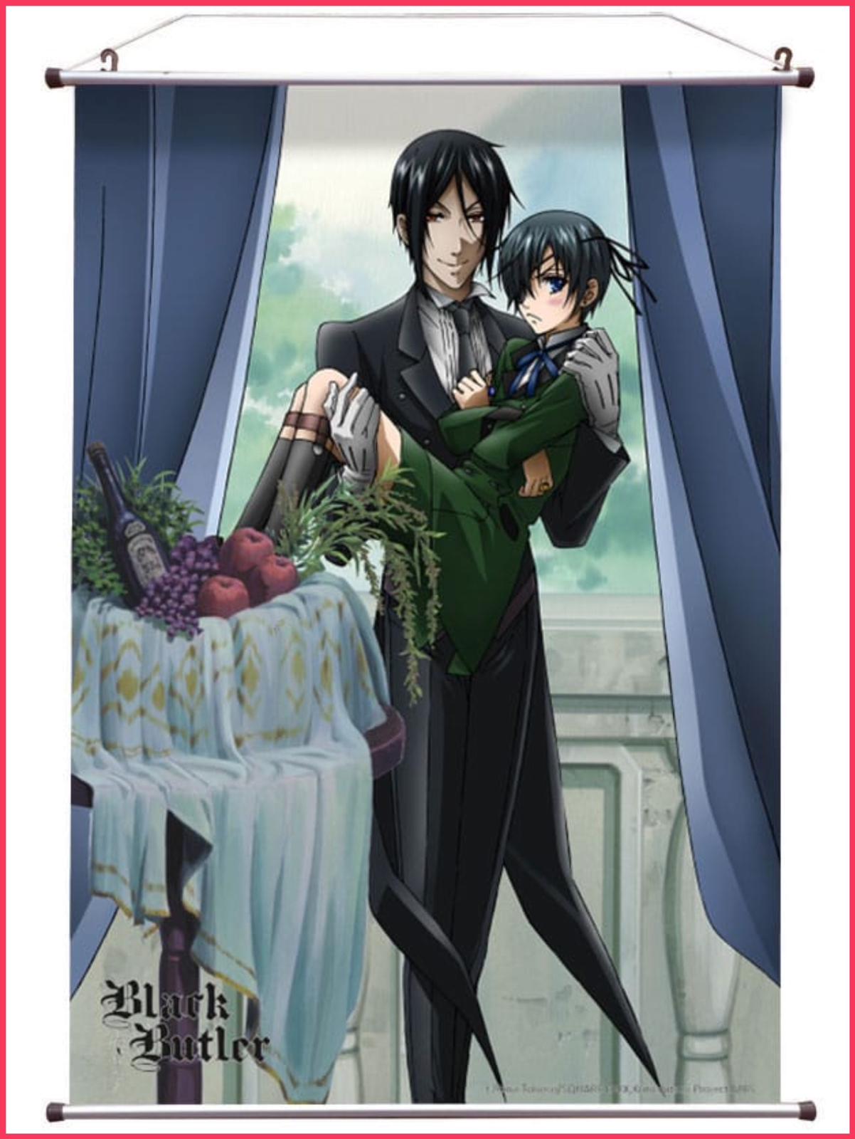 Black Butler - Ciel & Sebastian Wallscroll