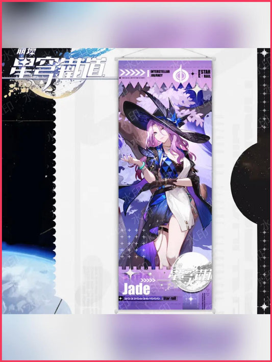 Honkai Star Rail - Jade Wallscroll