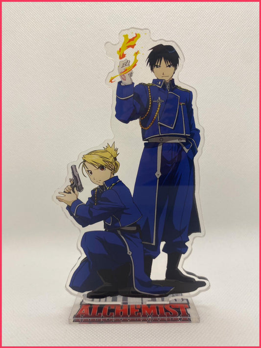 Fullmetal Alchemist Acryl-Stand - Riza & Roy