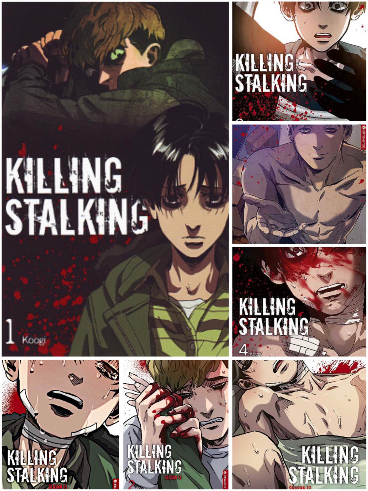 Killing Stalking 1-6 (Season 1: 1-4, Season 2: 1-3)