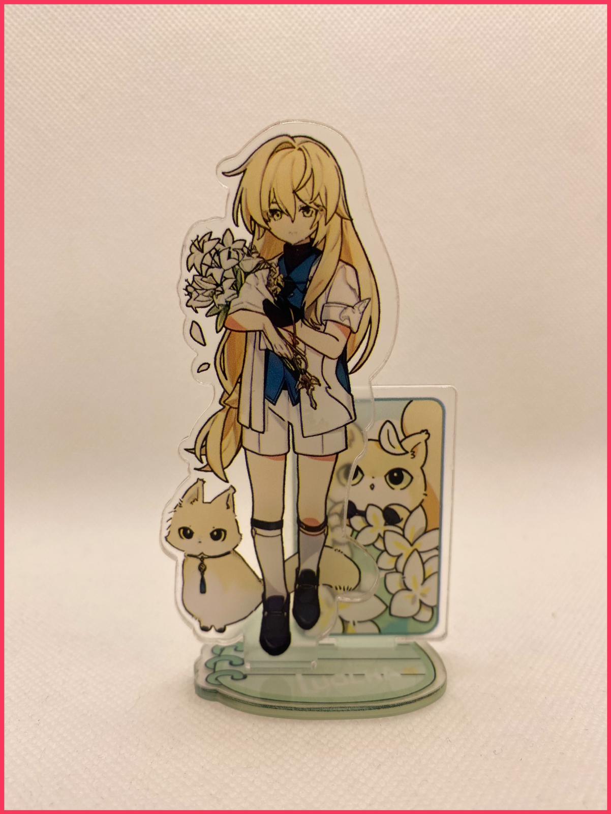 Honkai Star Rail Acryl-Stand - Luocha  - Little Cat Series