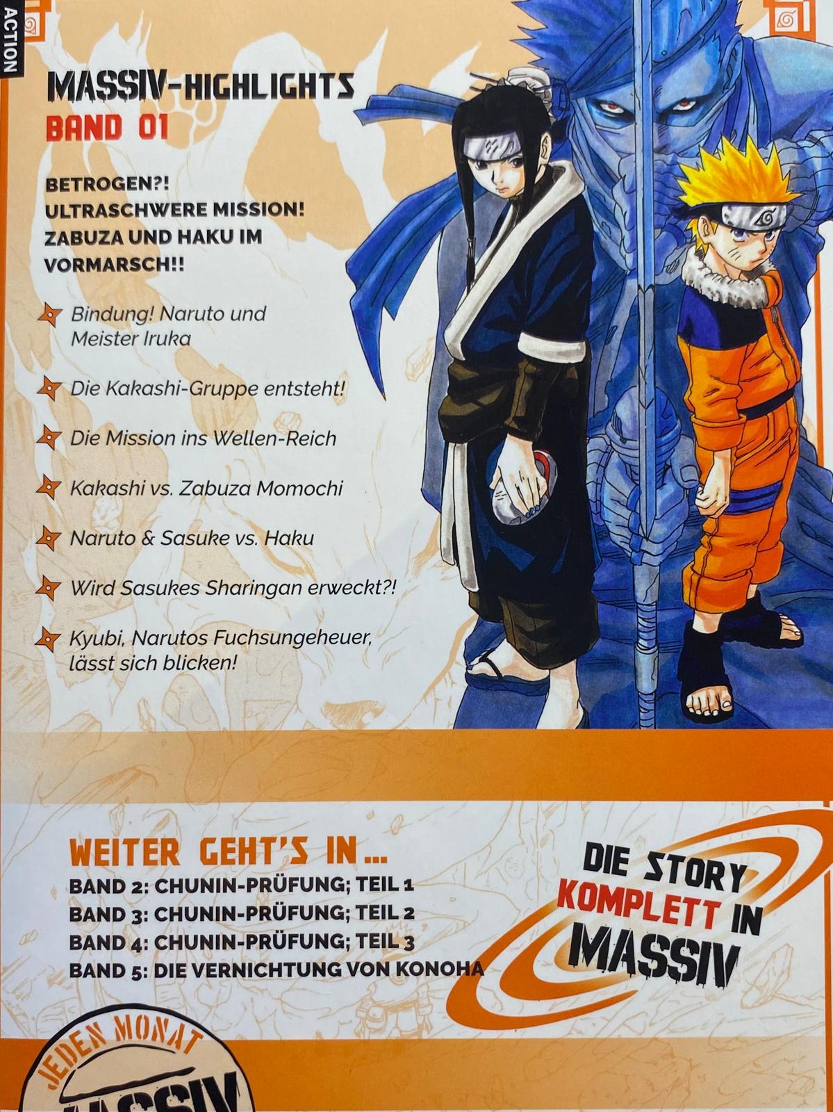 Naruto Massiv 1-3