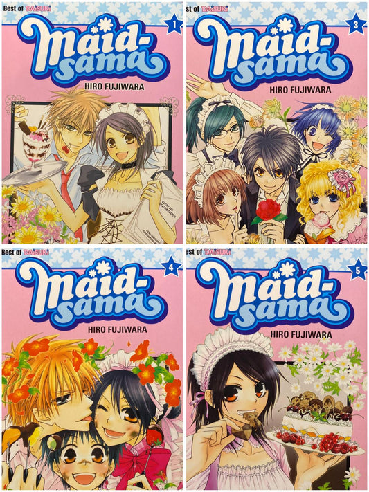 Maid-Sama 1, 3, 4, 5