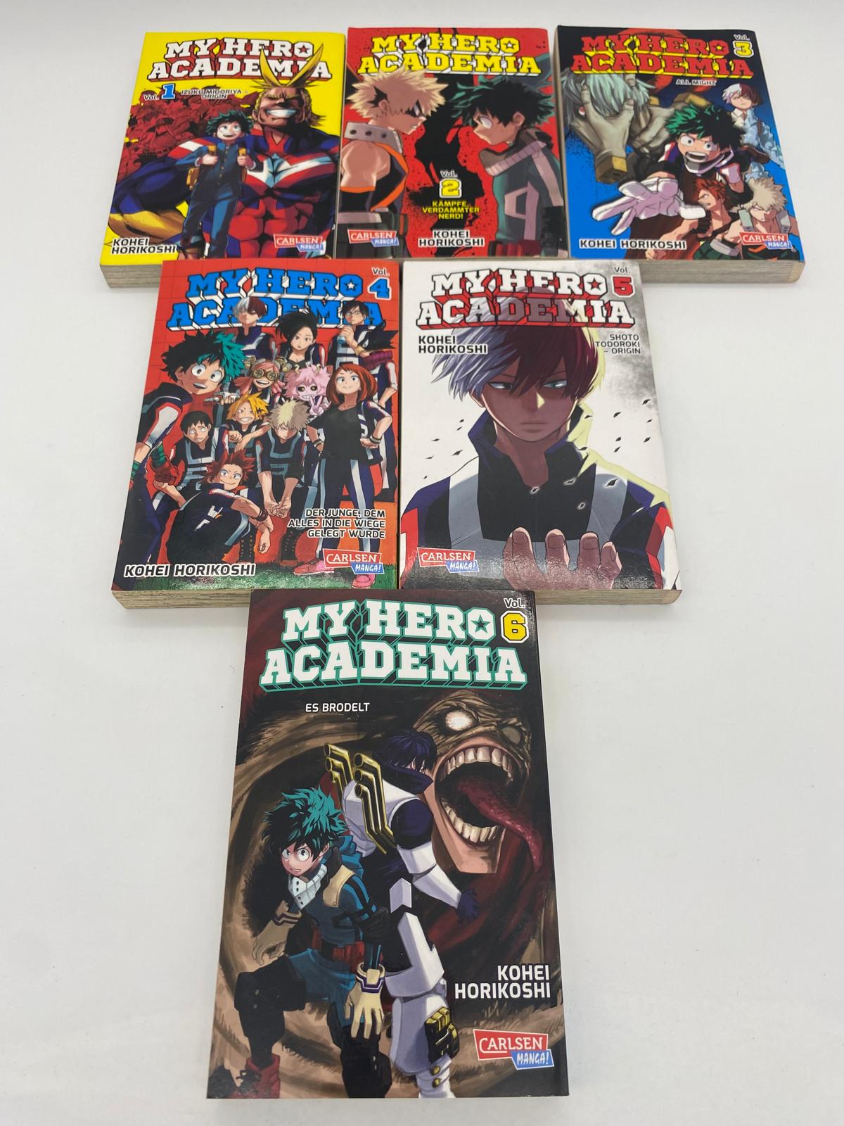 My Hero Academia 1-6