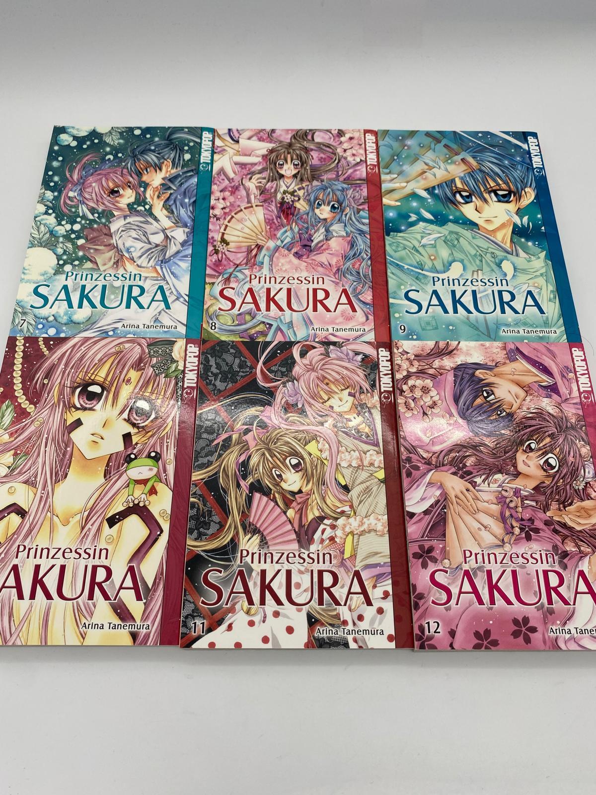 Prinzessin Sakura 1-12 + 12x Character-Cards