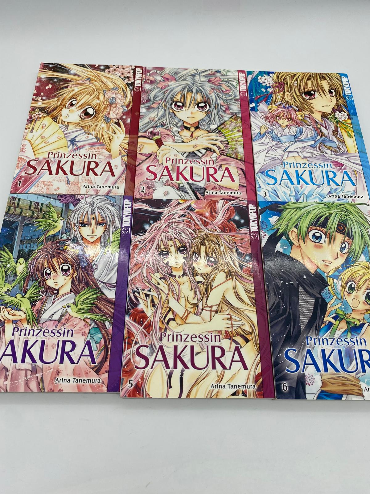 Prinzessin Sakura 1-12 + 12x Character-Cards