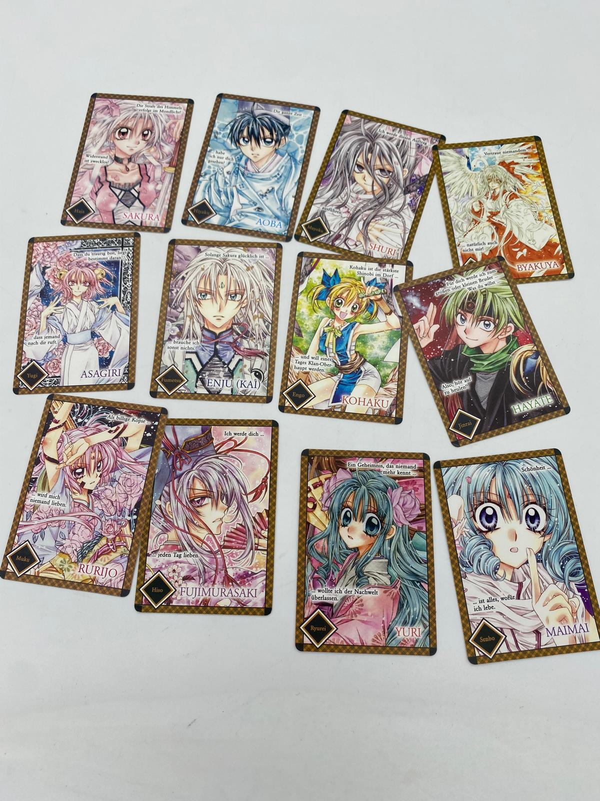 Prinzessin Sakura 1-12 + 12x Character-Cards