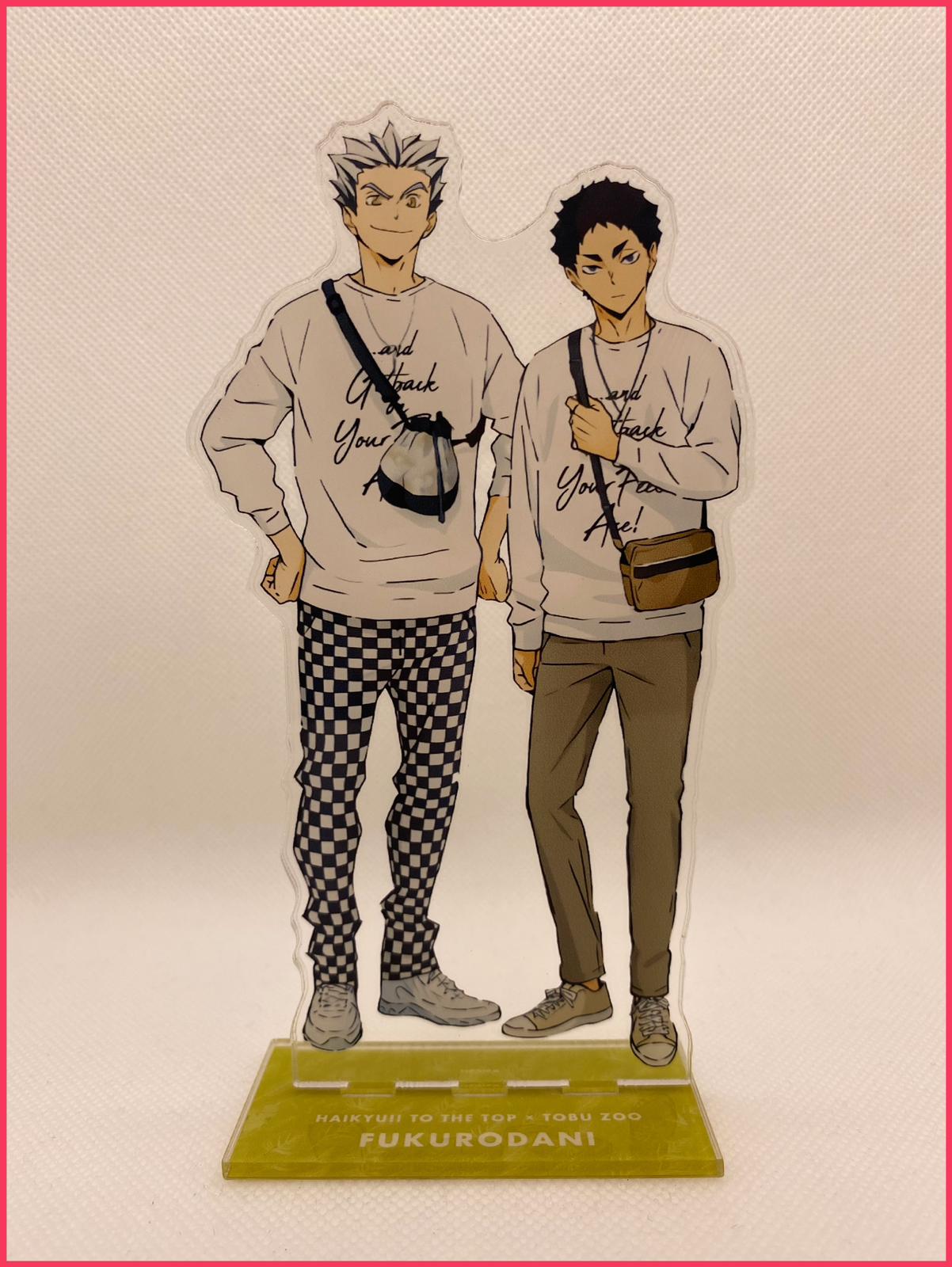 Haikyu!! - Acryl-Stand Tobu Zoo Vers. - Bokuto, Akaashi