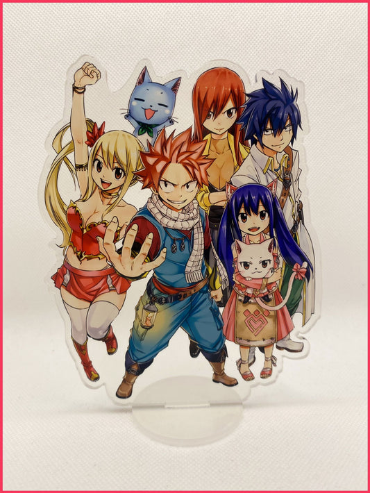 Fairy Tail Acryl Stand - Main Team