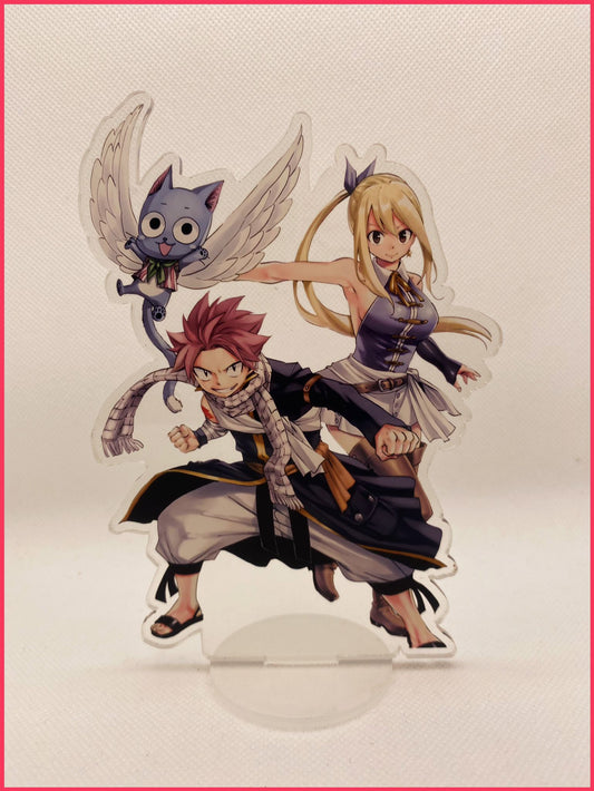 Fairy Tail Acryl Stand - Natsu, Happy, Lucy