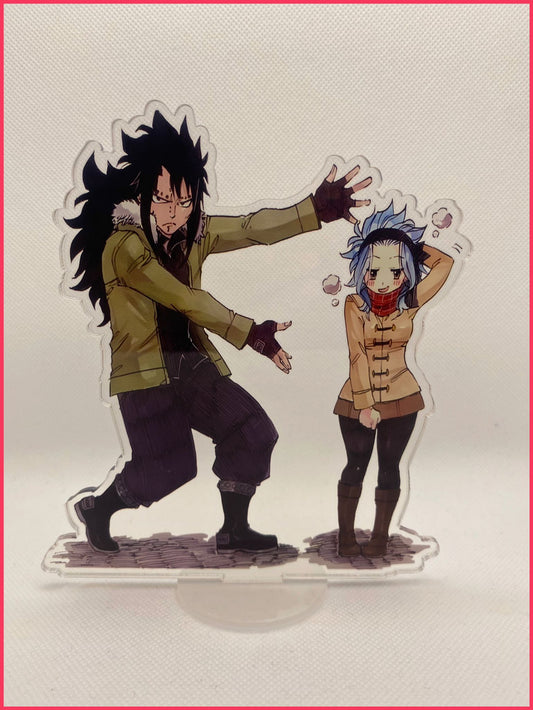 Fairy Tail Acryl Stand - Gajeel & Levi