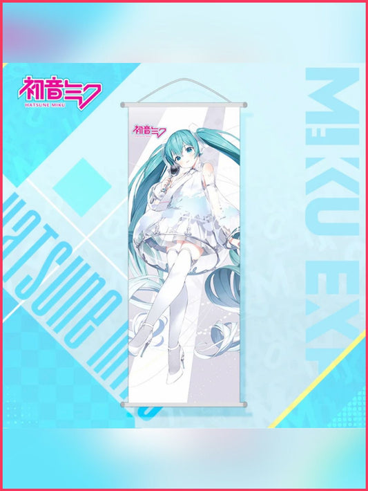 Vocaloid - Hatsune Miku (White Edition) Wallscroll