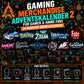 Adventskalender Merchandise - Gaming 2 (inkl. 2 Anime-Figuren!)