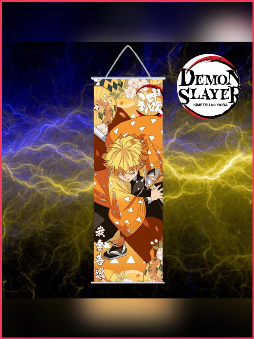 Demon Slayer - Zenitsu Wallscroll