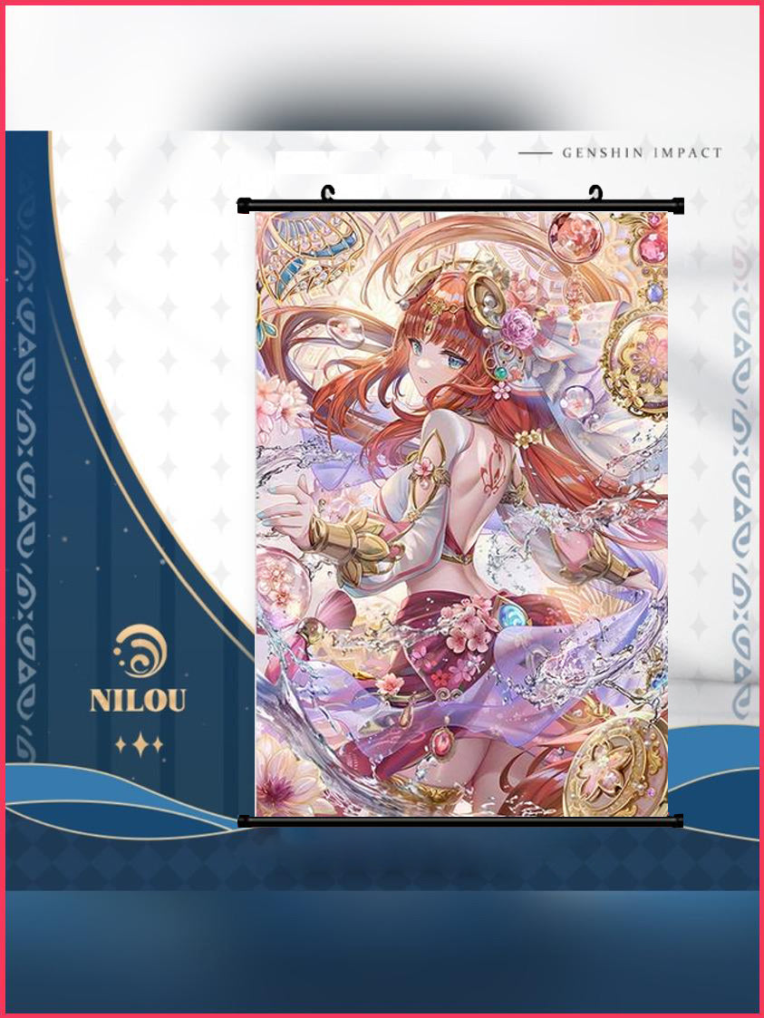 Genshin Impact - Nilou Wallscroll