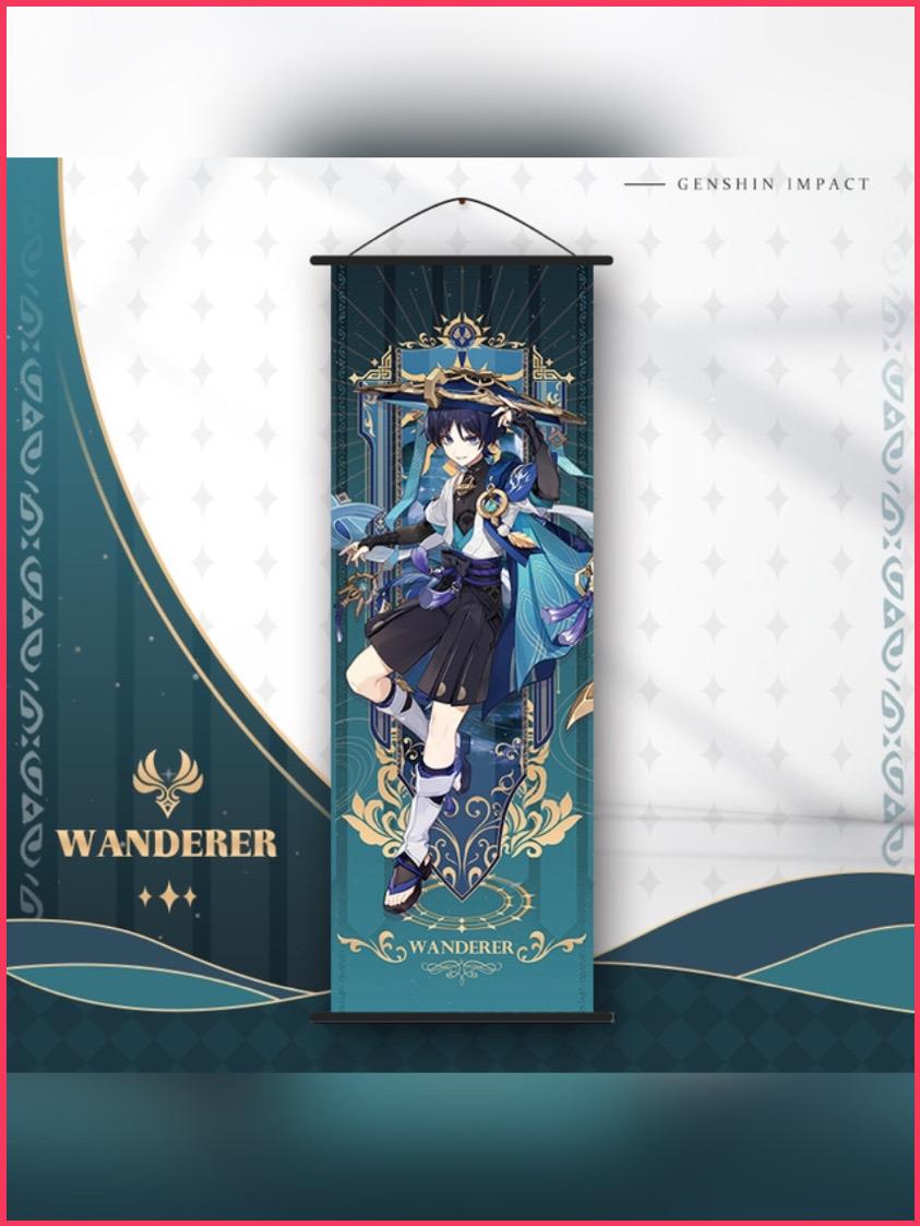 Genshin Impact - Wanderer Wallscroll