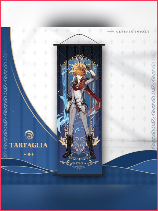 Genshin Impact - Tartaglia Wallscroll