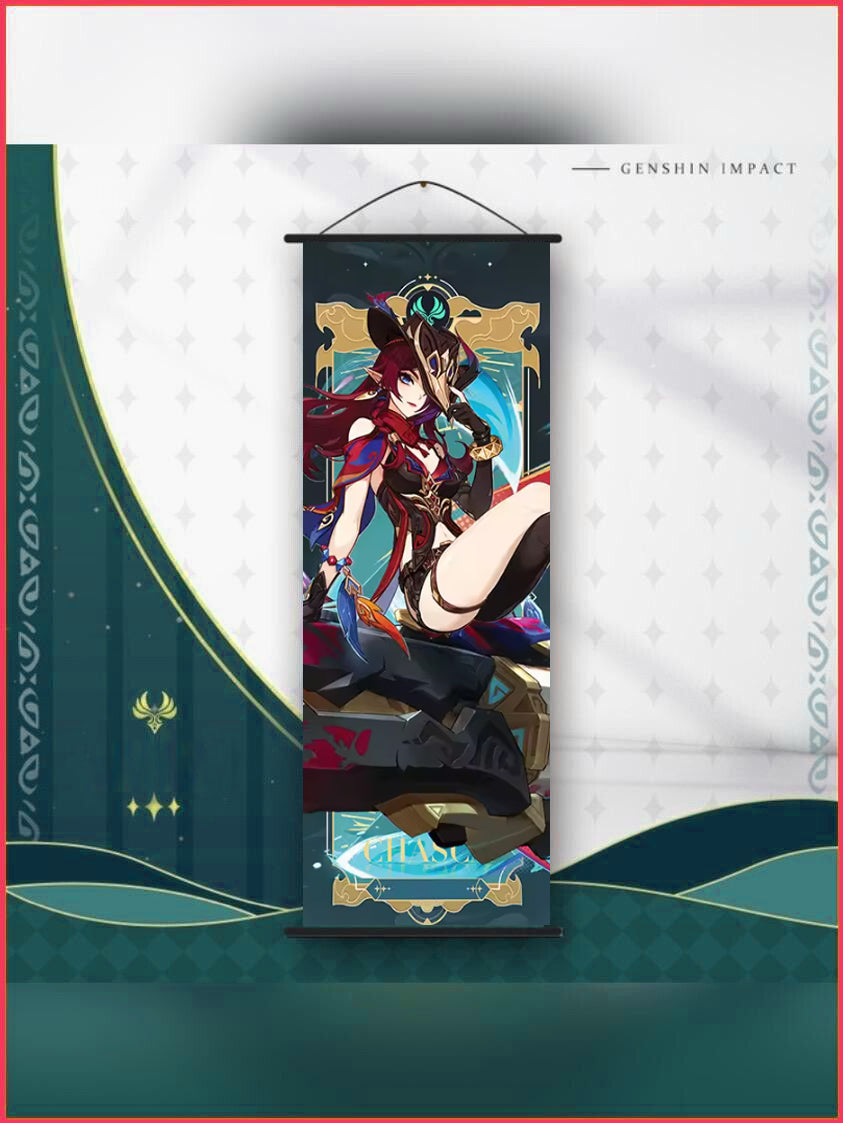 Genshin Impact - Chasca Wallscroll