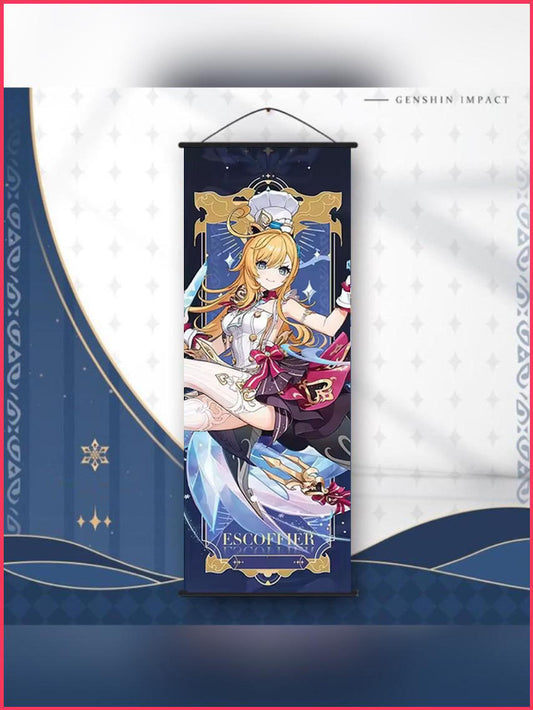 Genshin Impact - Escoffier Wallscroll