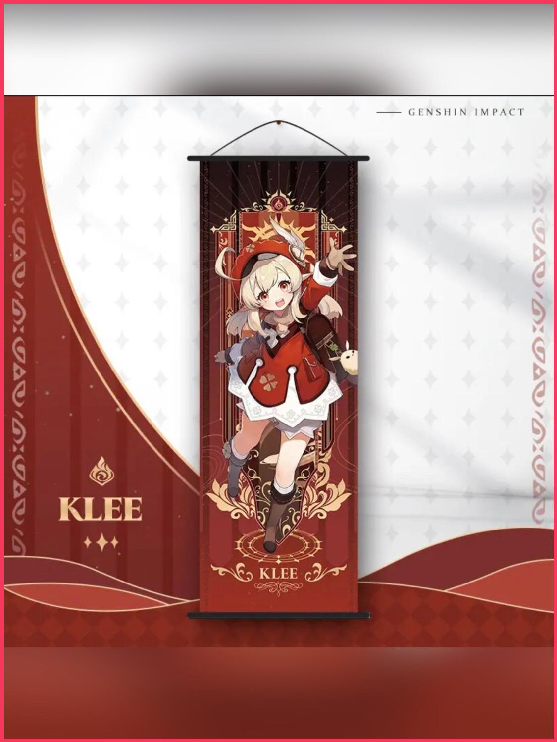 Genshin Impact - Klee Wallscroll