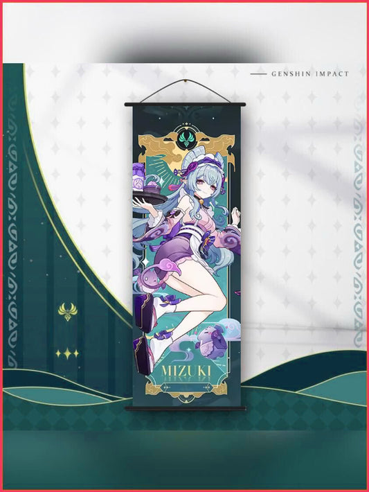 Genshin Impact - Mizuki Wallscroll