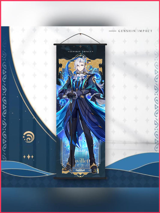 Genshin Impact - Neuvillette Wallscroll