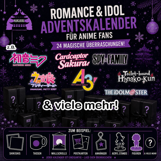 Adventskalender Merchandise - Shojo & Male-Idols 3 (inkl. 2 Anime-Figuren!)