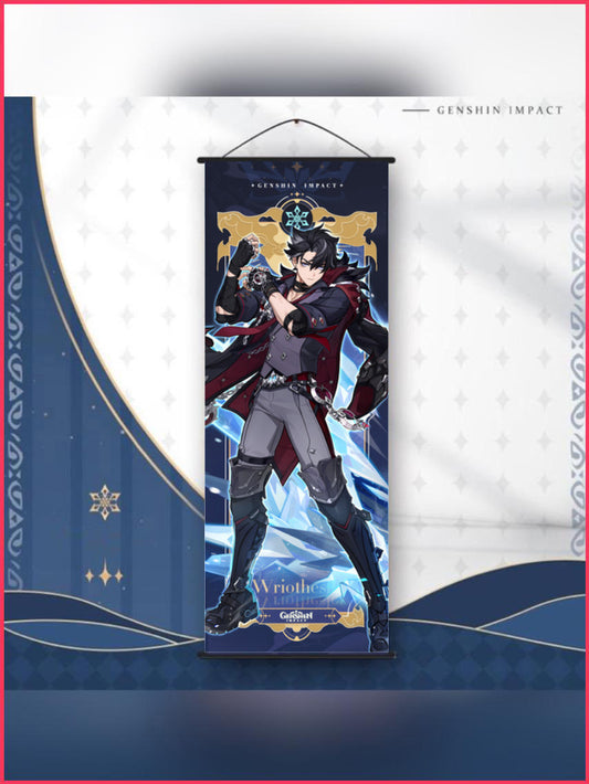 Genshin Impact - Wriothesley Wallscroll